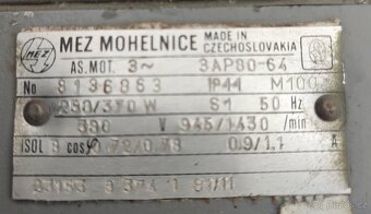 Elektromotor 370/250W - 2