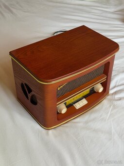 Retro radiopřijímač s CD Roadstar HRA-1500MP - 2
