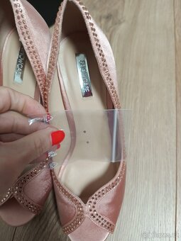 Nové krásné růžové lodičky originál Dorothy Perkins 38 - 2