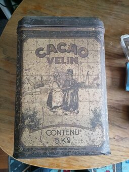 Plechovka CACAO Velim - 2