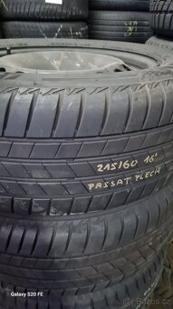 PLECH KOLA 2KS 215/60/16 99V - 5 X 112 - LETNÍ ET41 - Č - 29 - 2