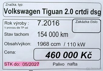 TIGUAN 2,0 TDI,DSG,4M,Virtual,HEAD UP,KESSY - 2