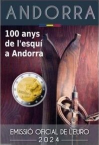 Andorra 2016 - 2023 - euro mince a sady - nove ceny - 2