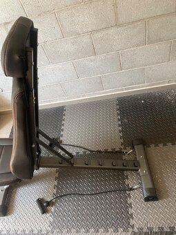Nastavitelné činky 2x25KG a lavice značky Dumbbell - 2
