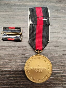 Medaile za "osvobození" Sudet, 3. říše, Wehrmacht - 2