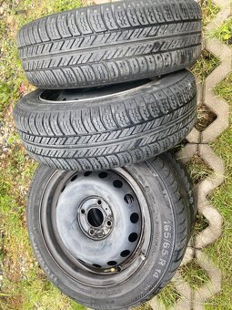 Letní sada ocelové disky 165/65r14 renault clio - 2