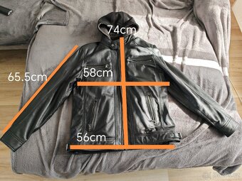 Nová kožená bunda Jerem vel. XL - 2
