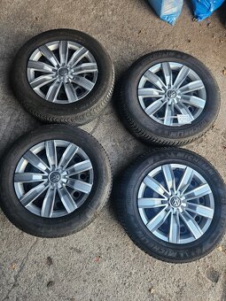 Zimní sada 6,5x17 ET 38 215/65/17 Škoda Kodiaq VW Tiguan Q3 - 2