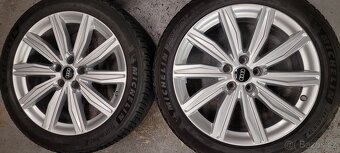 Audi A6:C8,C7, 19' alu disky,zimní pneu Michelin - 2