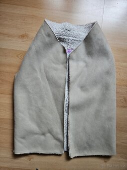 Dětská zateplená vesta, vel. 146 - 2