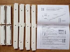 Okenní větrací klapky regulovatelné - 2