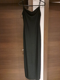 černé dlouhé šaty TOP SHOP - 2