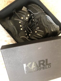 Kožené boty Karl Lagerfeld vel. 40 - 2