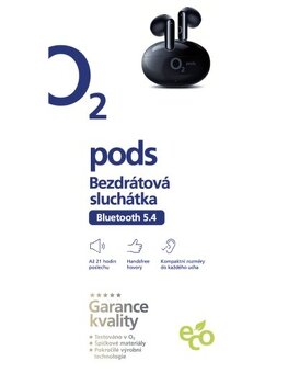 Bezdrátové sluchátka O2 - 2