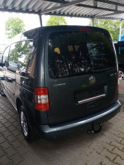 VW CADDY 1.6 MPi 75 KW LIFE,KLIMA,NAVI,PDC,BC,ZÁVĚS. - 2