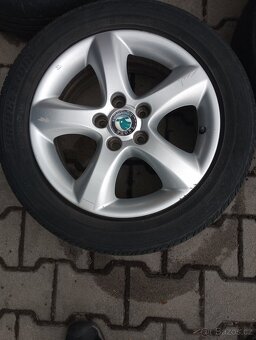 Alu litá kola Škoda Fabia II 15" originál Škoda - 2