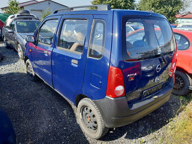 Opel Agila 1,0i 2003 43kW jen80TKM JEZDI, DILY - 2