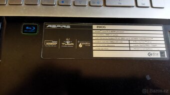 Stolní notebook Acer Aspire 8943 - 2
