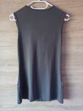 Nové šedé dlouhé tričko (z BonPrix), velikost 36/38 - 2