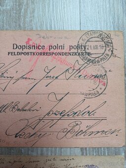 Zajímavé feldpostky,polní pošta - 2
