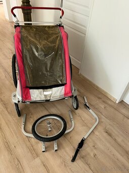 Dvoumístný vozík za kolo Thule Chariot Cougar - 2