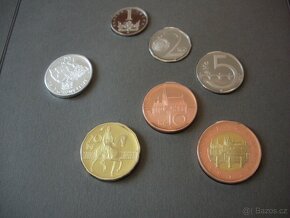 Sada oběžných mincí 2019 proof - semišový obal - 2
