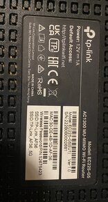 WIFI router tp-link ec225-G5-nový - 2