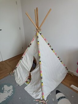 Teepee stan dětský - interiér - 2