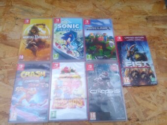 nintendo switch hry minecraft mortal f.i.s.t mario crysis - 2