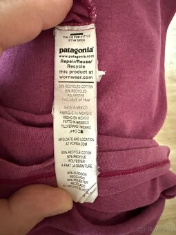 fialové tričko Patagonia, vel. XL - 2