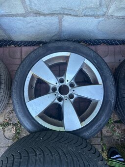 Originální kola BMW 5x120 r17 Zimní gumy - 2