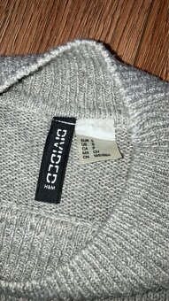 Dámský šedý svetr - 2