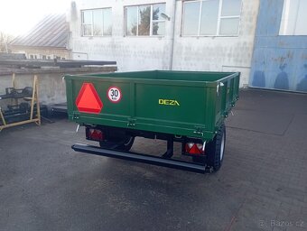 kára, vlek, přívěs, návěs za traktor DEZA 5000 nový - 2