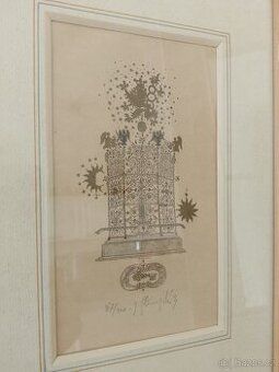 Obraz Praga - J. Švengsbír - 2