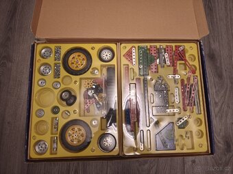 Stavebnice Merkur – velká sada 100 modelů, velmi dobrý stav - 2