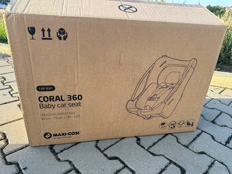 MAXI COSI Dětská autosedačka Coral 360 Essential Green - 2