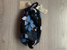 Nový černý penál s kytkami Dakine - 2