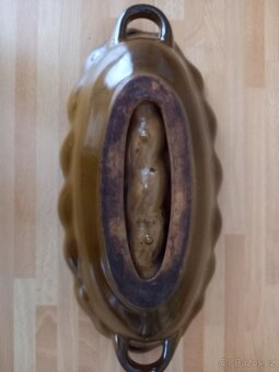 Kameninová forma na vánočku  36x19x10 cm - 2