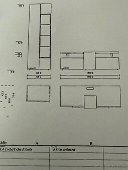 Prodám tv stolek zn.Voglauer - 2