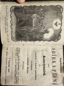 Sbírka Písní aneb: Kancionálek z roku 1864 - 2