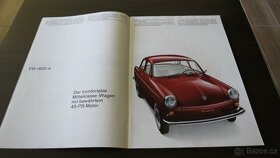 Prospekty Volkswagen 60.-70. léta. - 2