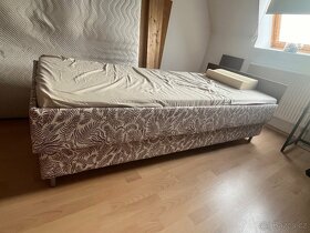 Prodám postel 90x200 s úložným prostorem a matrací - 2