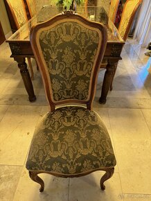 6 ks starožitných židlí ze zámku - 2
