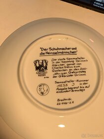 dekorativní talíř pro milovníky starého umění , průměr 20cm - 2