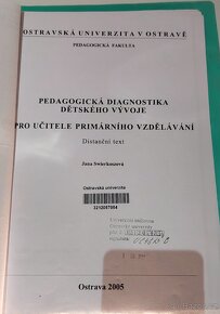 Pedagogická diagnostika dětského vývoje pro uč. prim. vzděl. - 2