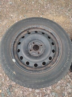 4 ks plechové disky 6J x 15 ET 45 H2 Honda Civic 7G - 2