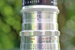 Servisovaný Meyer Optik Gorlitz Trioplan 100mm f/2.8 M42 - 2