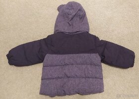 Dětská zimní bunda, vel. 74, TOP STAV, H&M - 2