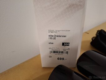 Adidas fotbalové chrániče holení X SG LGE černé - 2