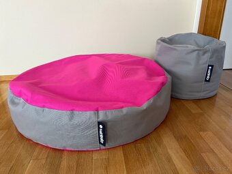 Sedací vak a taburet - set top stav - 2